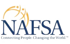 Certification badge from NAFSA - "Connecting People. changing the World™" 